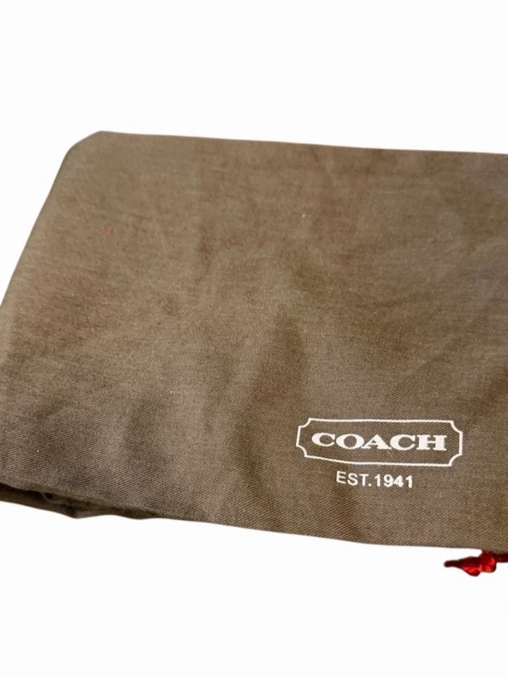 Coach Chelsea Hobo Shoulder Bag Beige Tan Signature Braided Strap - Picture 9 of 9